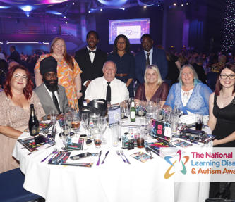 Lisa Nicholas With Hightown Colleagues At Awards Ceremony