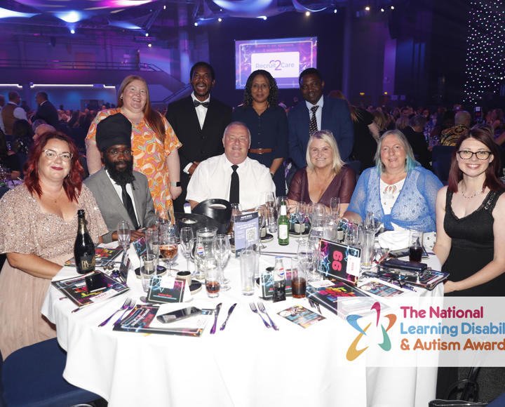 Lisa Nicholas With Hightown Colleagues At Awards Ceremony