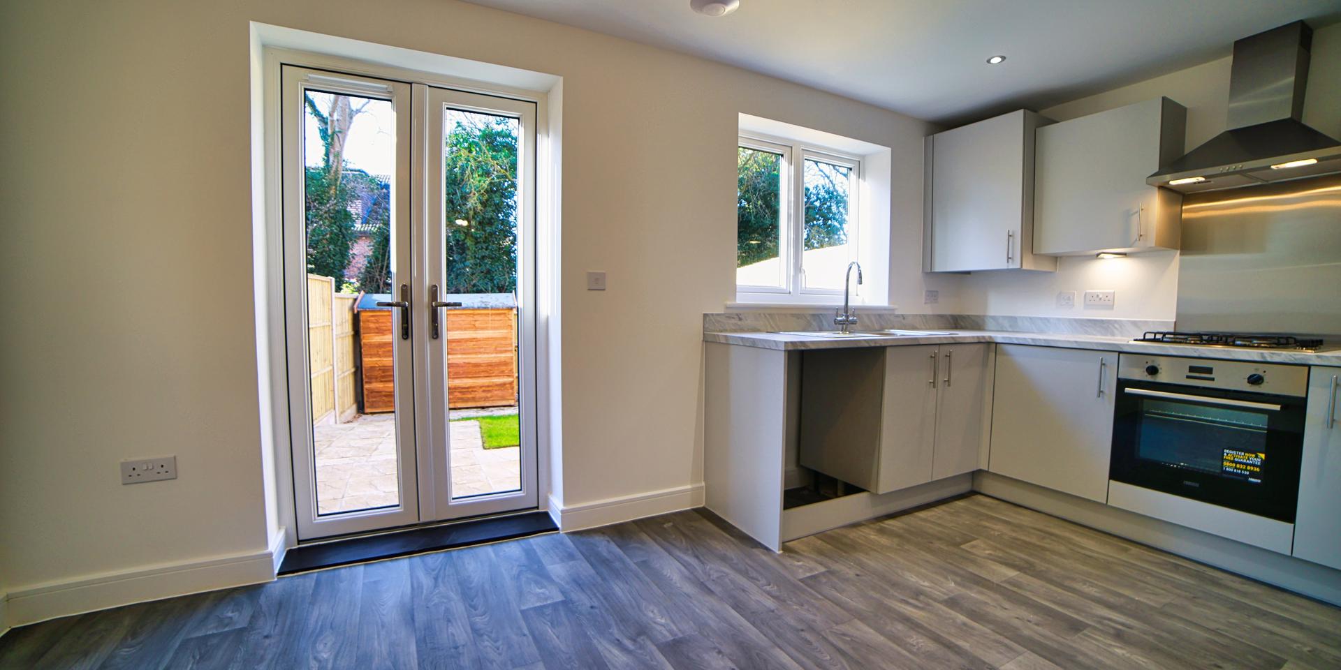 Patio Doors In Kitchen