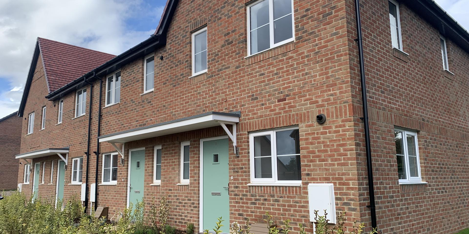 External view of The Heath 2 bed houses