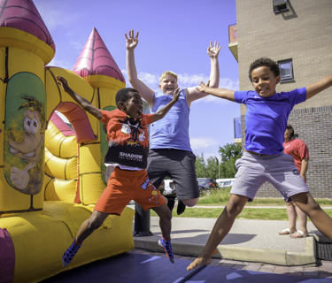 Maylands Children Jumping