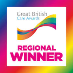 Great British Care Awards Regional Winner logo
