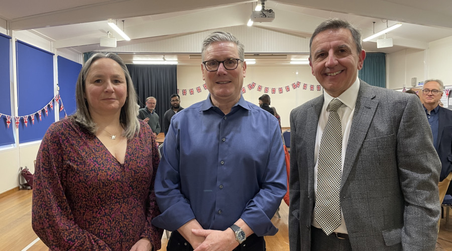 PM Visit To Hemel With Andy Royall