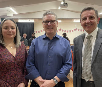 PM Visit To Hemel With Andy Royall