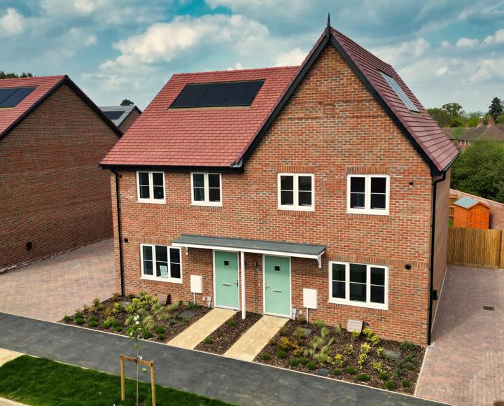 This is a semi-detached home