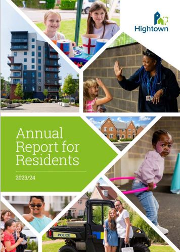 Annual Report for Residents front cover