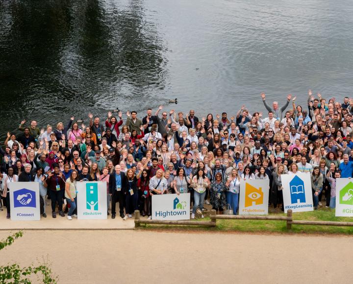 Hightown Staff group photo at Center Parcs