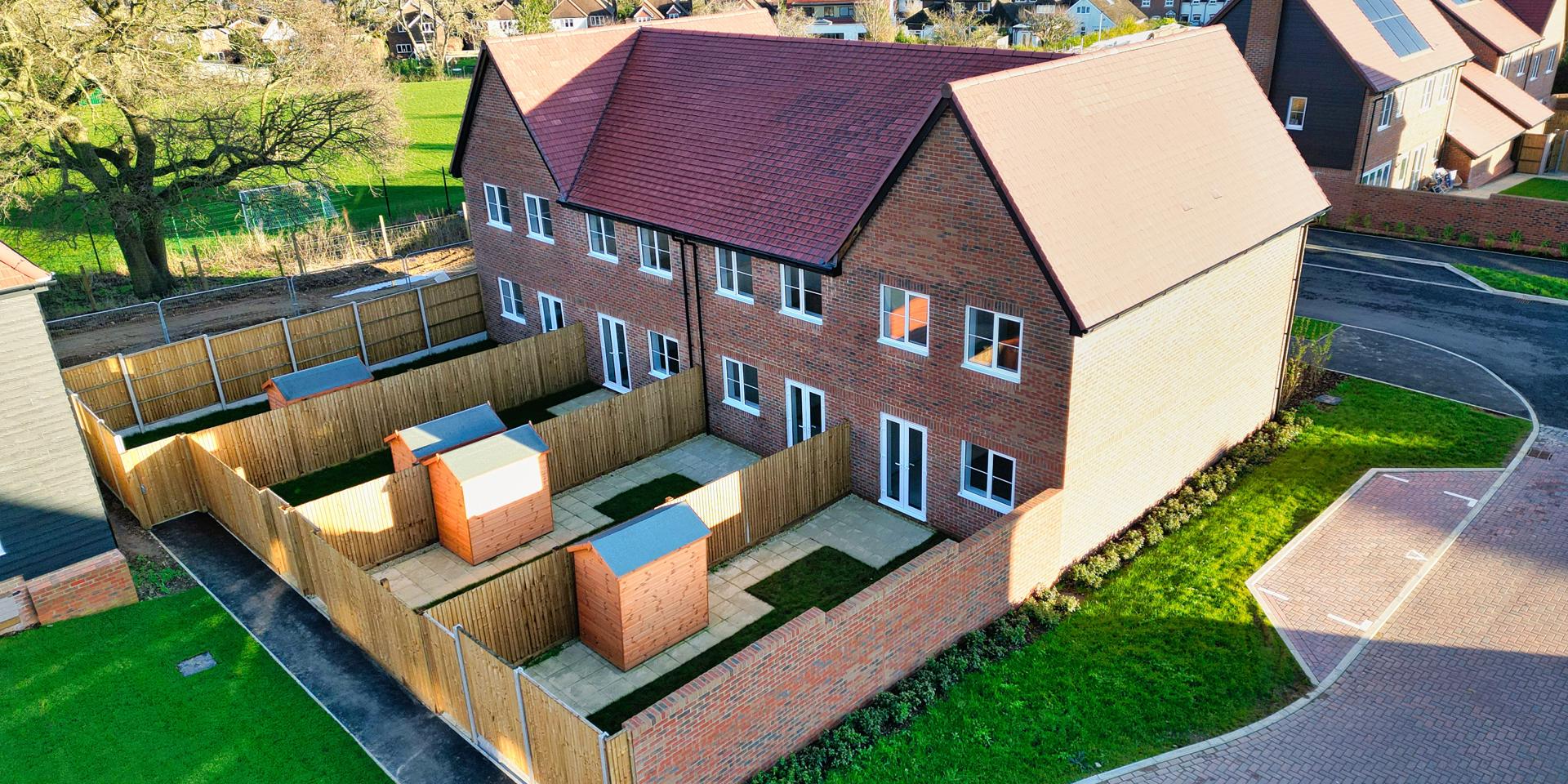 External View Of Rear Gardens