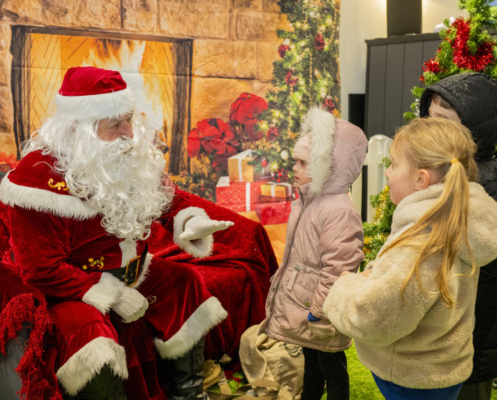 Children With Santa
