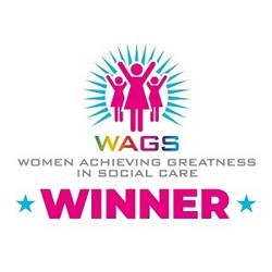 Women Achieving Greatness in Social Care awards winner