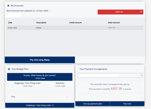 Rent My Account MyHightown