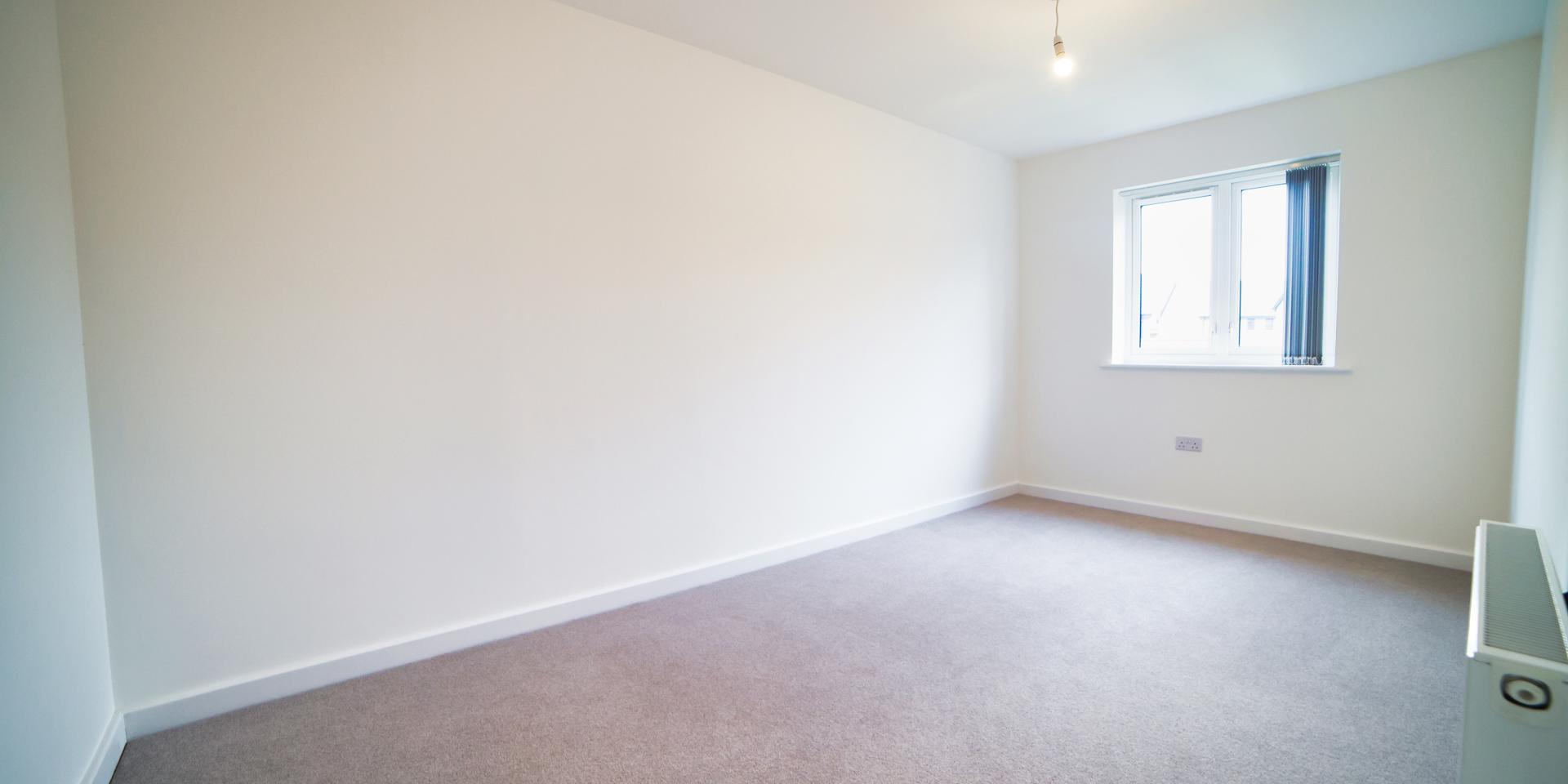 The second double bedroom