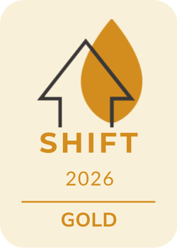 SHIFT Logo Gold 2026